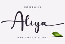 Aliya Script Poster 1