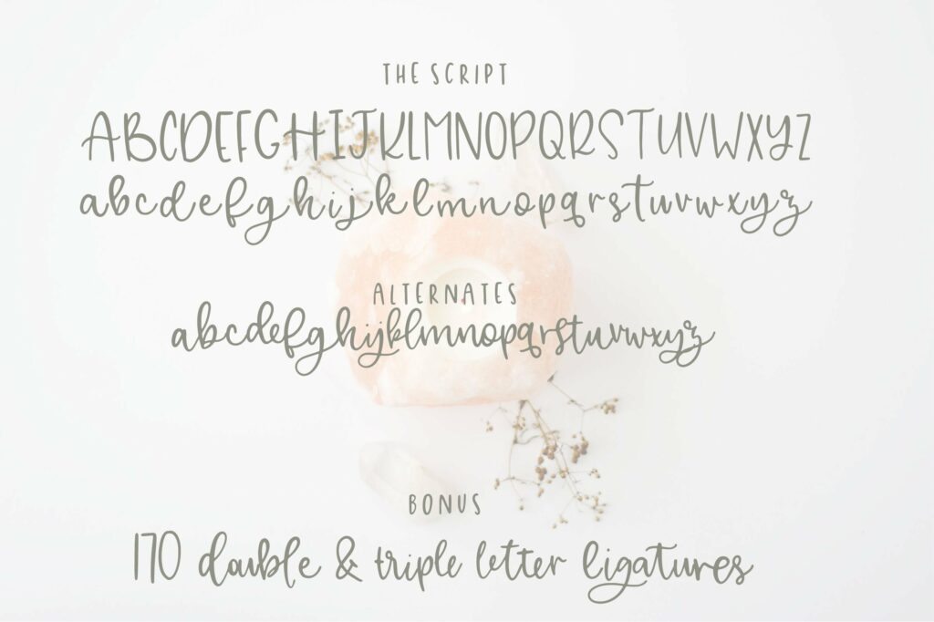 Alley Font Duo Poster 4