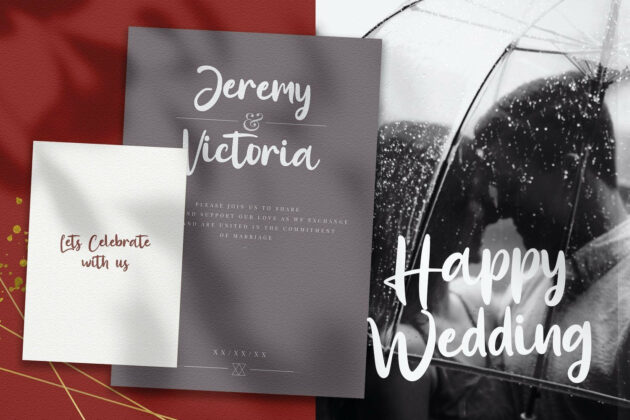 Allison Franco - Handwritten Font Poster 6
