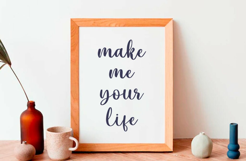 Almost - A cute handwritten font Poster 2