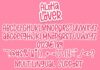 Aloha Lover Font Poster 1