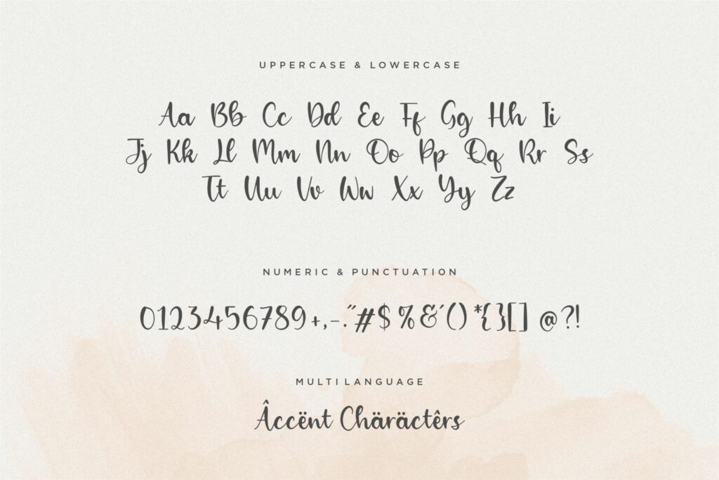 Alpinet Lovely Handwritten Font Poster 4