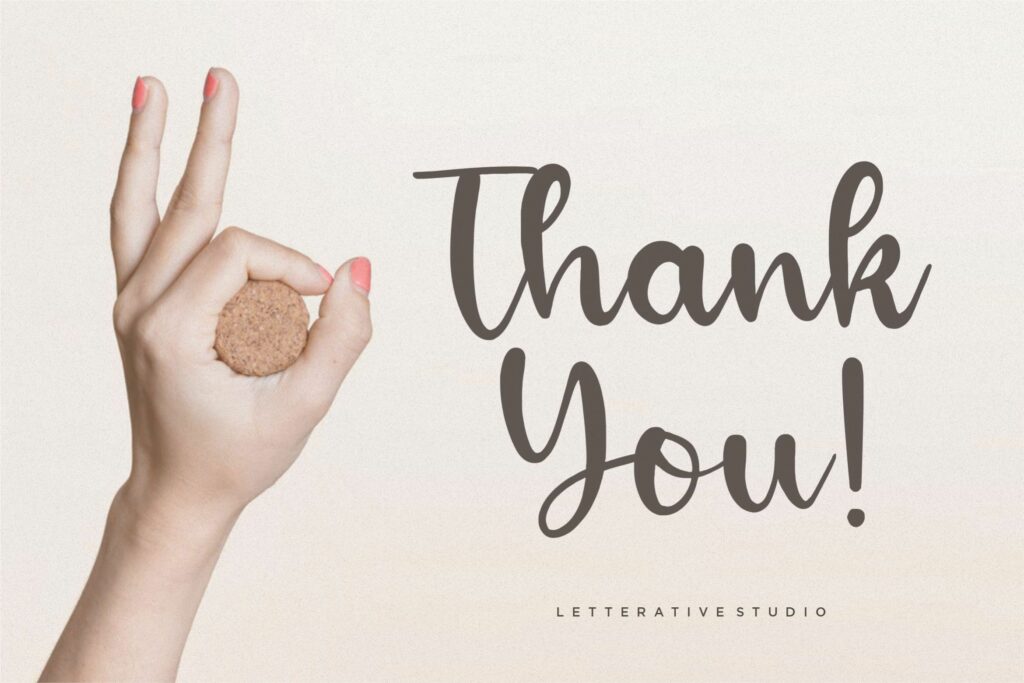 Alpinet Lovely Handwritten Font Poster 5