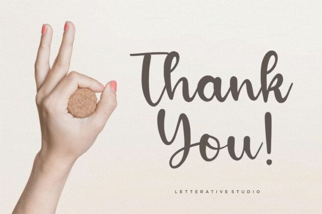 Alpinet Lovely Handwritten Font Poster 5
