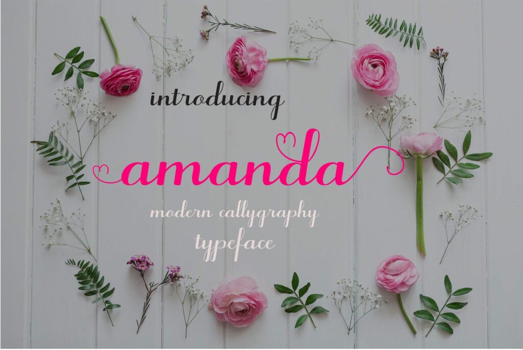 Amanda Script Poster 1