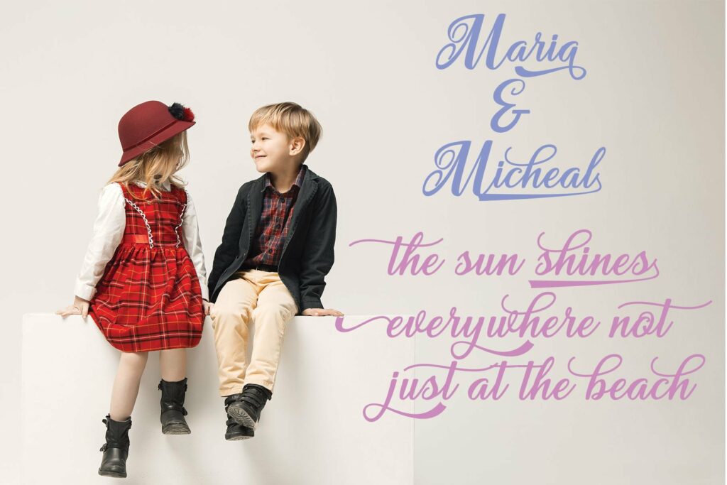 Amanda Script Poster 1