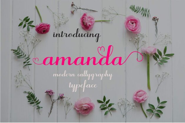 Amanda Script Poster 5