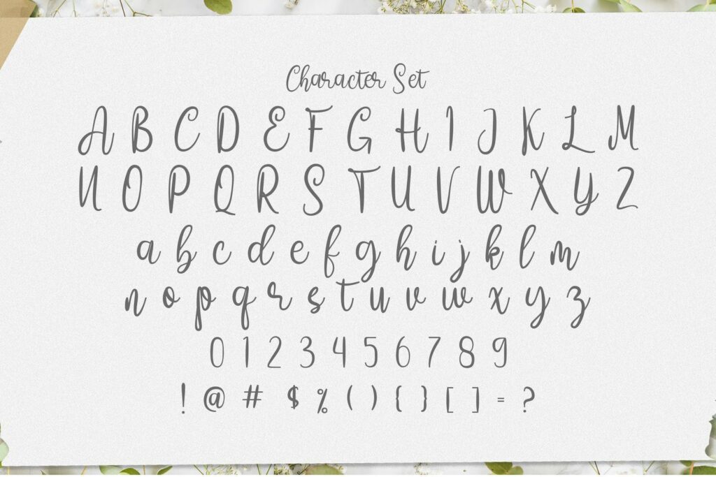 Amelia Sani - Handwritten Font Poster 8