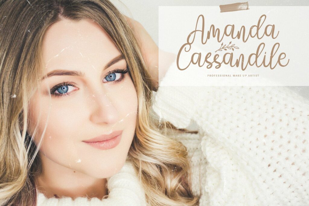 Amelia Sani - Handwritten Font Poster 9