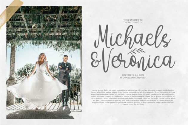 Amelia Sani - Handwritten Font Poster 10