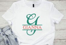 Amelia - Split Monogram Script Font Poster 1