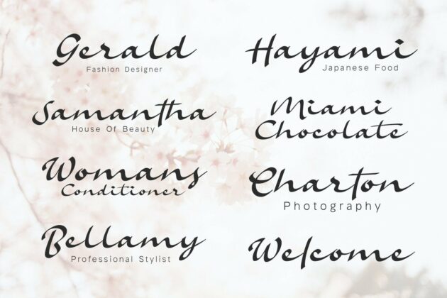 Amelina Font Duo Poster 9