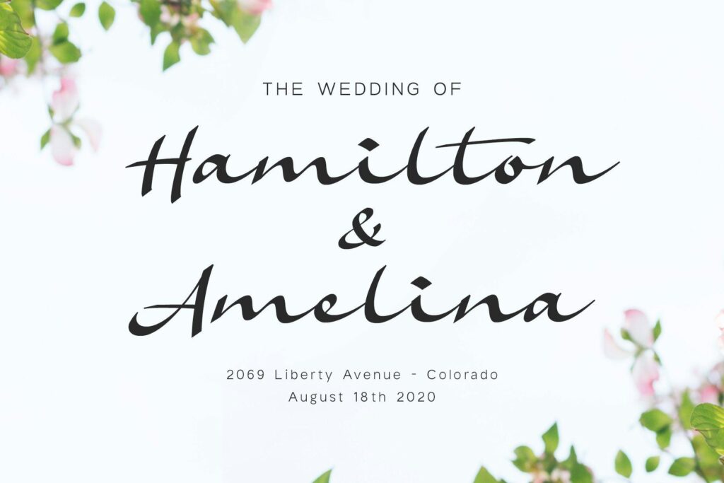 Amelina Font Duo Poster 11
