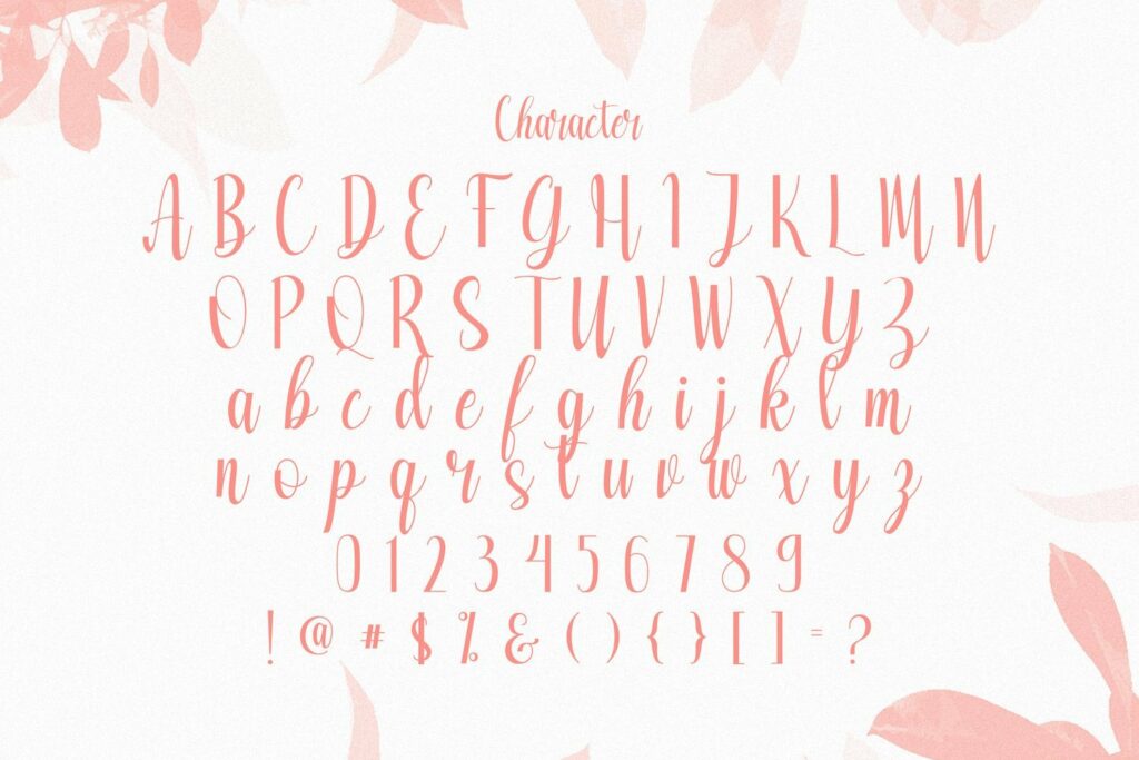 Ameliya - Handwritten Font Poster 2