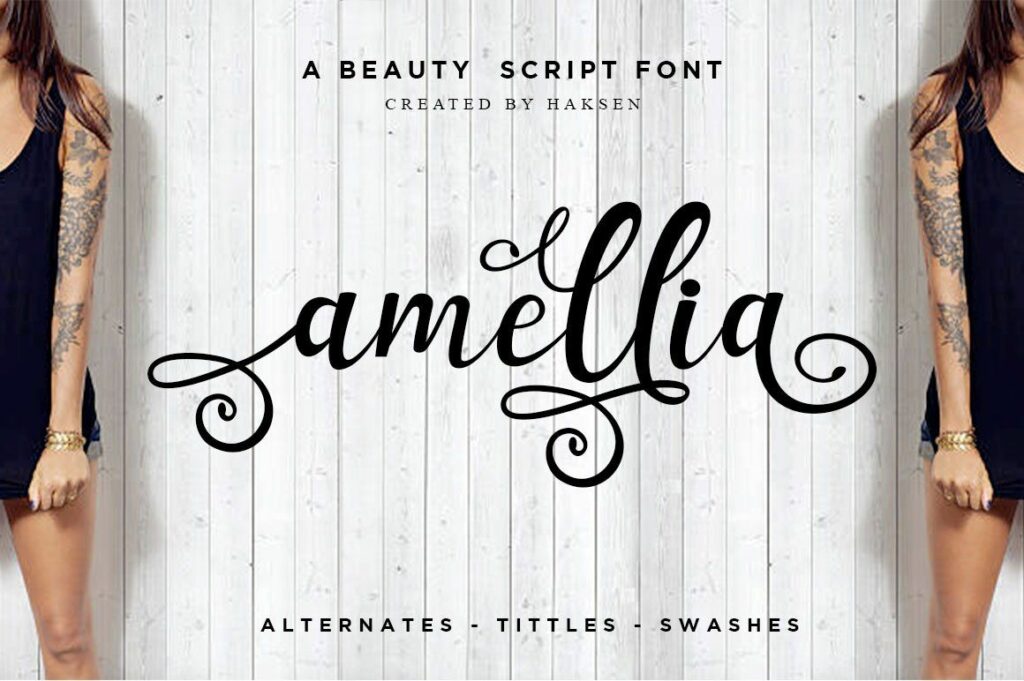 Amellia Beauty Script Poster 4