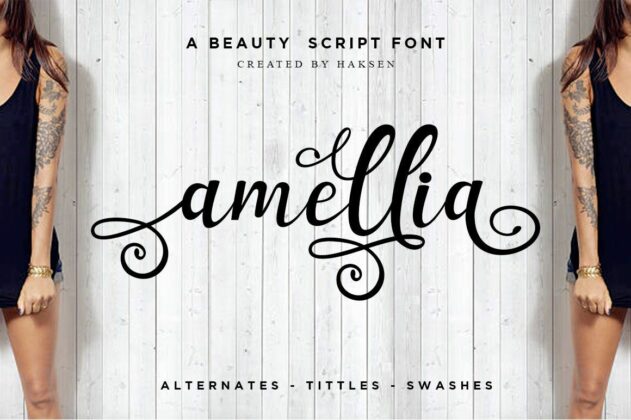 Amellia Beauty Script Poster 4