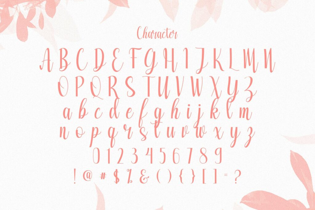 Amelya - Handwritten Font Poster 1