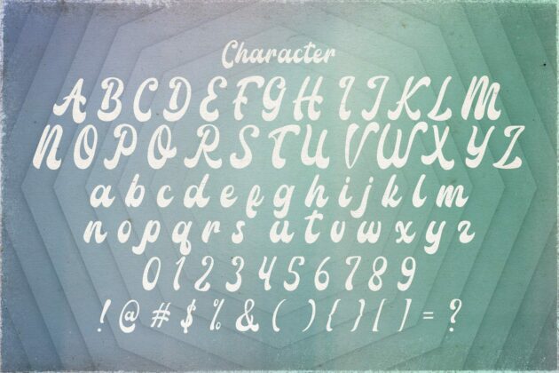 Amigos Script - Retro Bold Script Font Poster 7