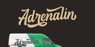 Anboug - Bold Handwritten Font Poster 1