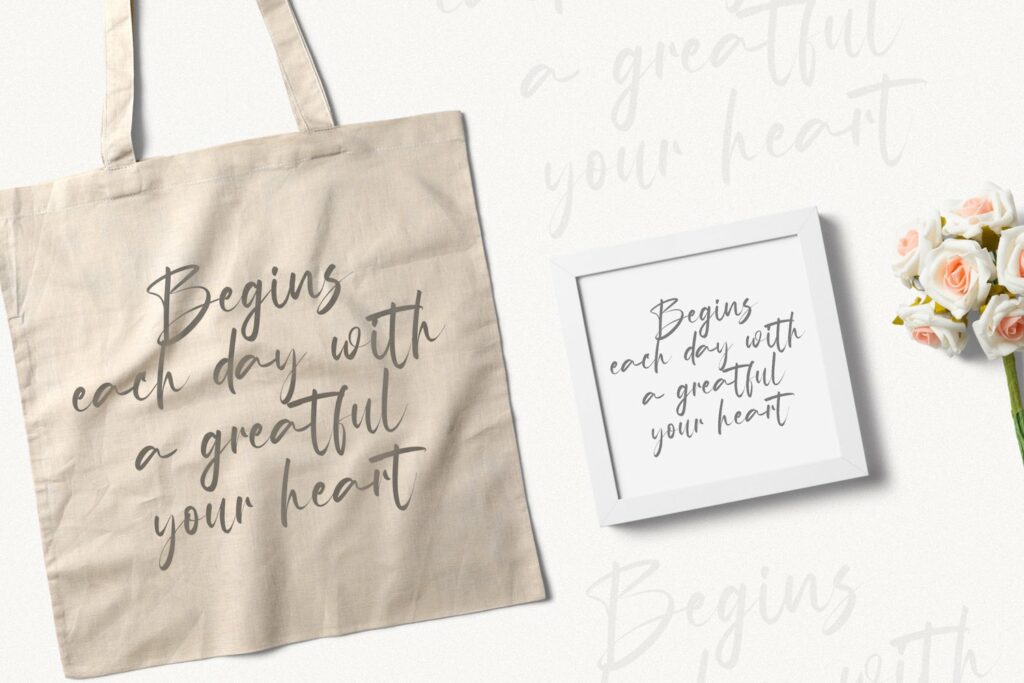 Andhika Finta - Handwritten Font Poster 3