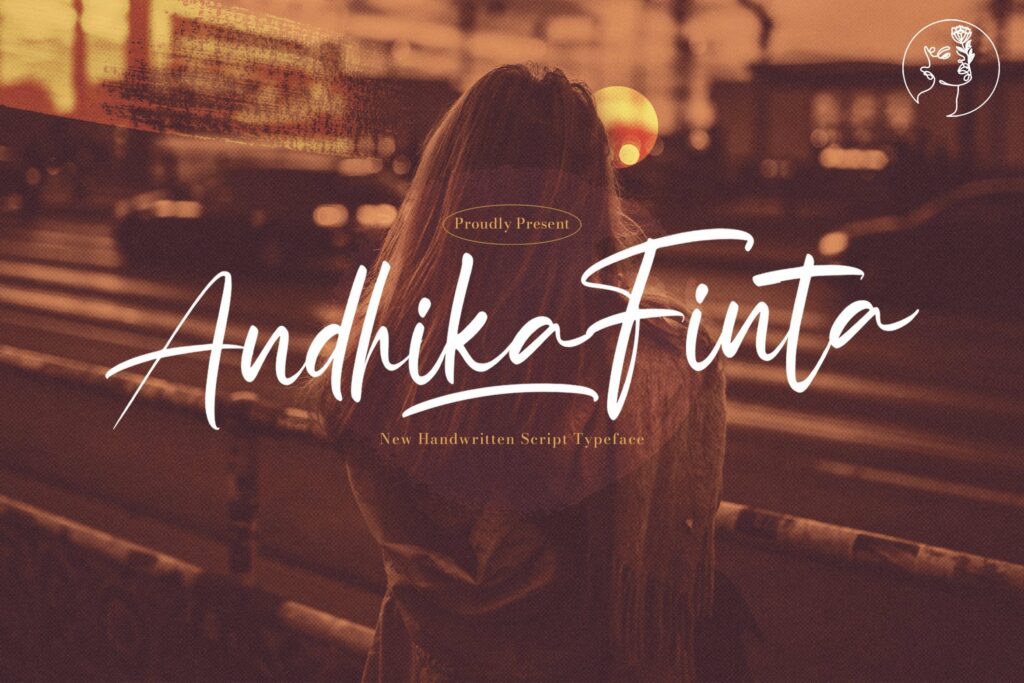 Andhika Finta - Handwritten Font Poster 6