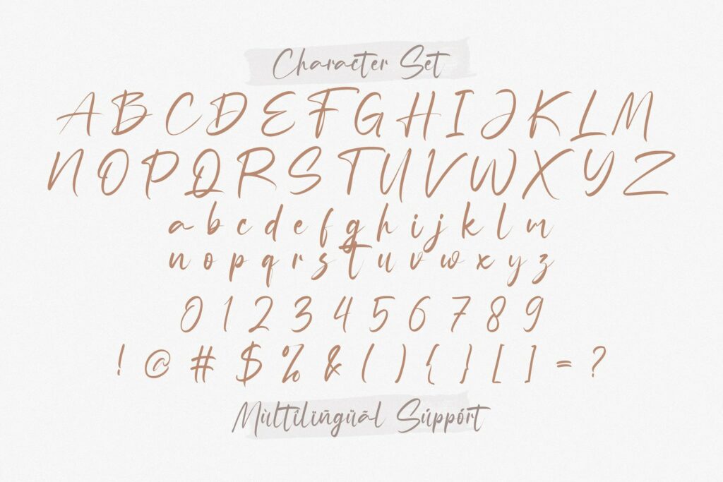 Andhika Finta - Handwritten Font Poster 8