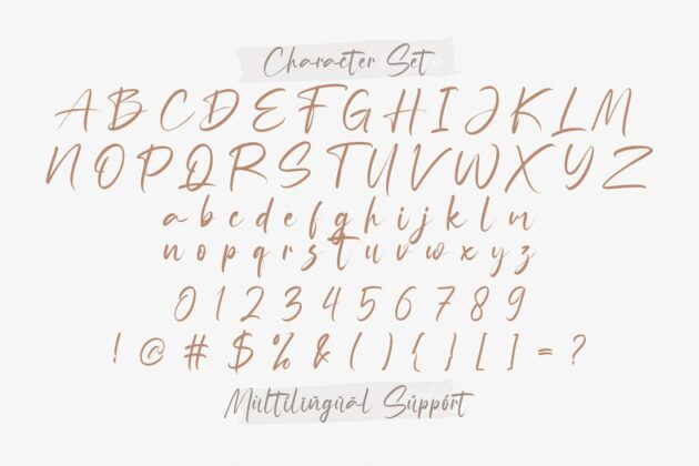 Andhika Finta - Handwritten Font Poster 8