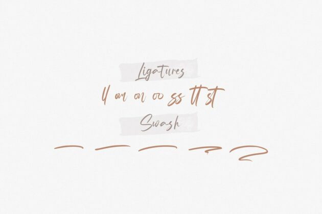 Andhika Finta - Handwritten Font Poster 9