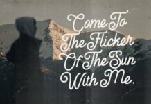 Anelka Fambuya - Monoline Retro Script Font Poster 1