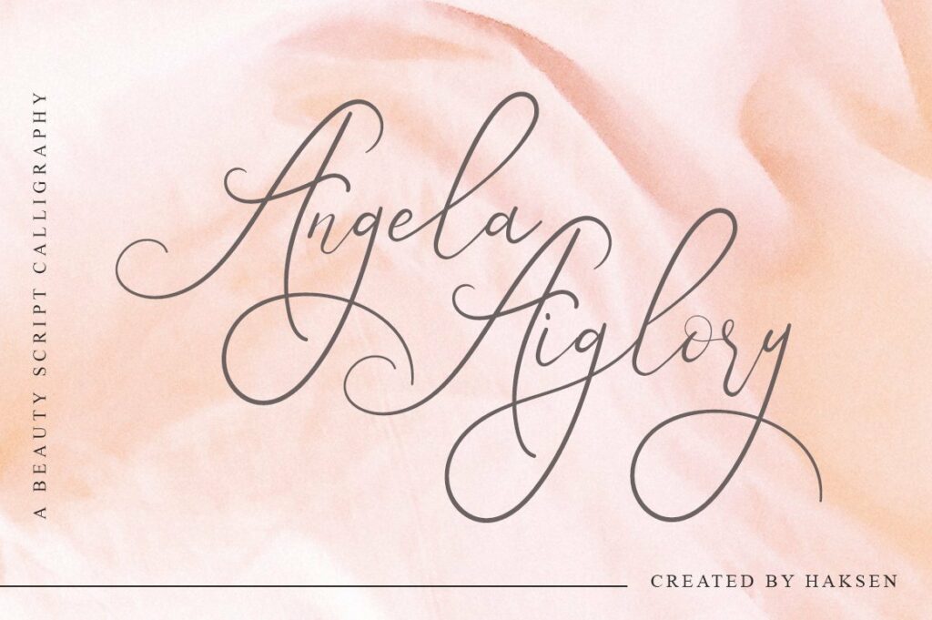 Angela Aiglory Beauty Script Poster 9