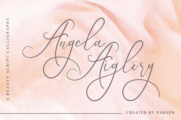 Angela Aiglory Beauty Script Poster 9