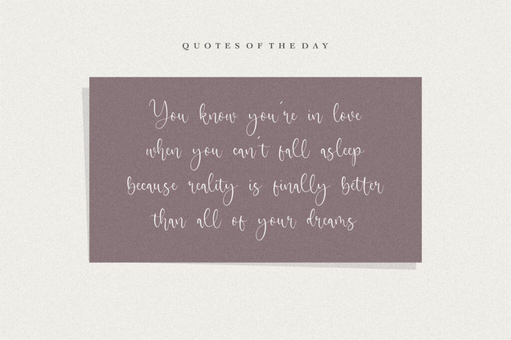 Angelic Matilda Beautiful Modern Calligraphy Font Poster 5