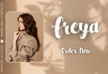 Angelina - Modern Handwritten Font Poster 1