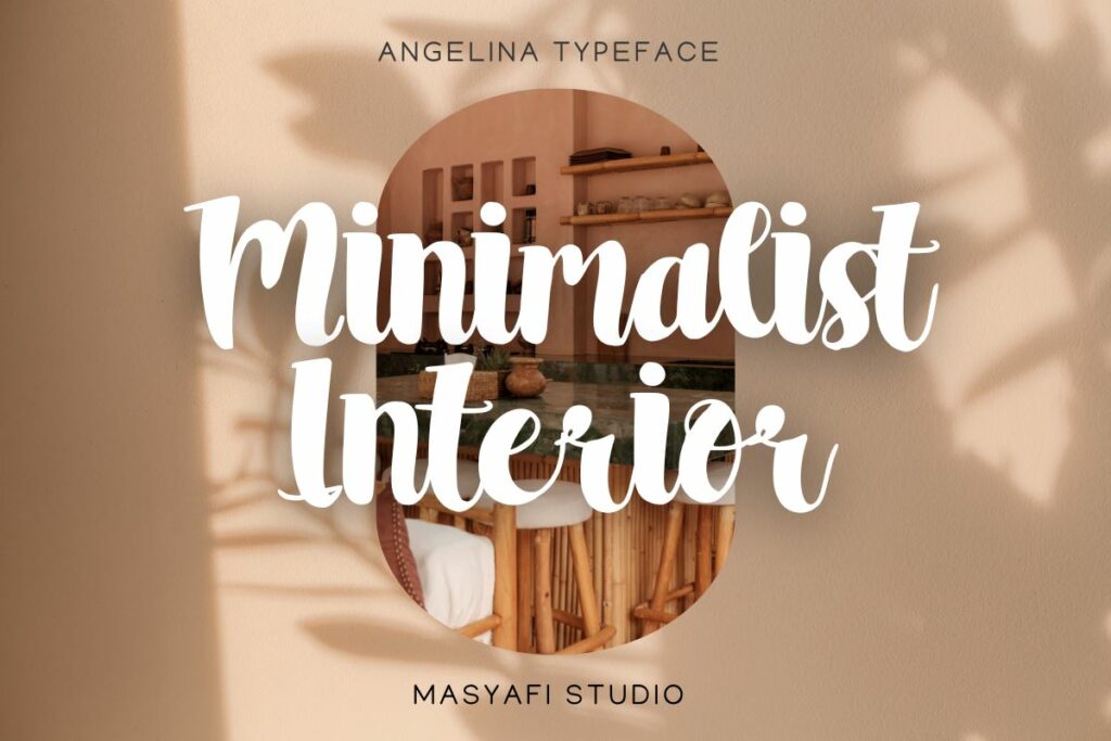 Angelina - Modern Handwritten Font Poster 4
