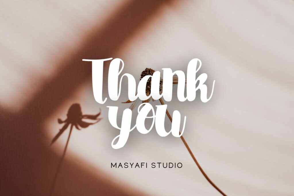 Angelina - Modern Handwritten Font Poster 5
