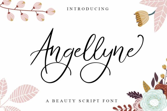 Angellyne Script Poster 6