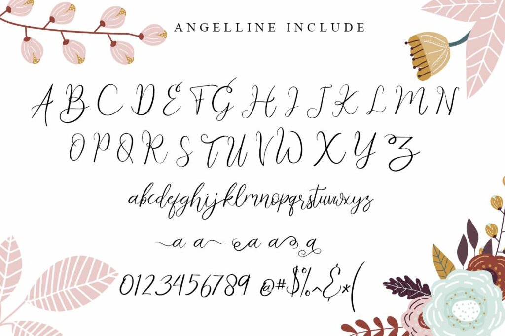 Angellyne Script Poster 7