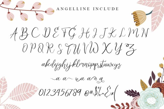 Angellyne Script Poster 7