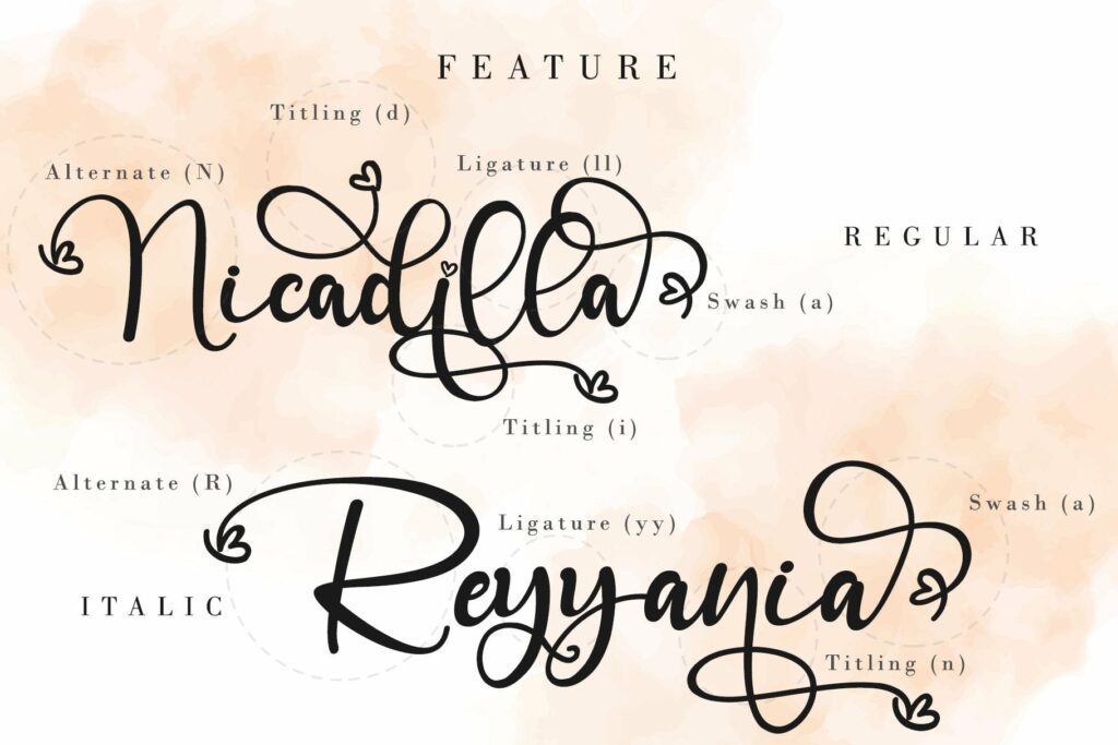Angelynn Monogram Poster 2