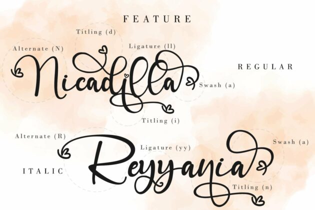 Angelynn Monogram Poster 2