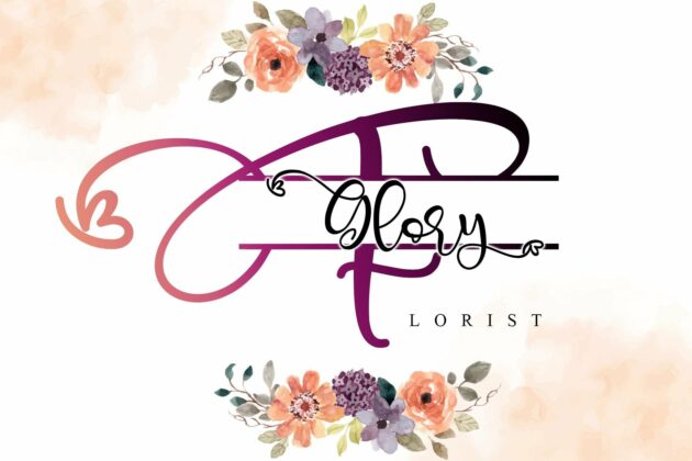 Angelynn Monogram Poster 7