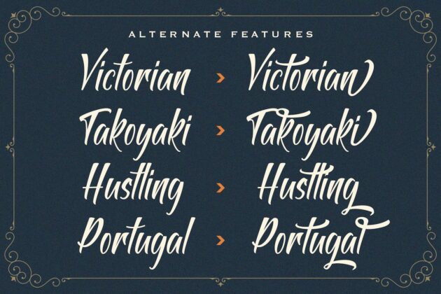 Antapin - Bold Script Font Poster 3