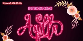 Aqilla Script Poster 1