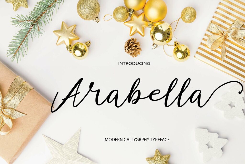Arabella Script Poster 5
