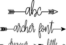 Archer Font Poster 1