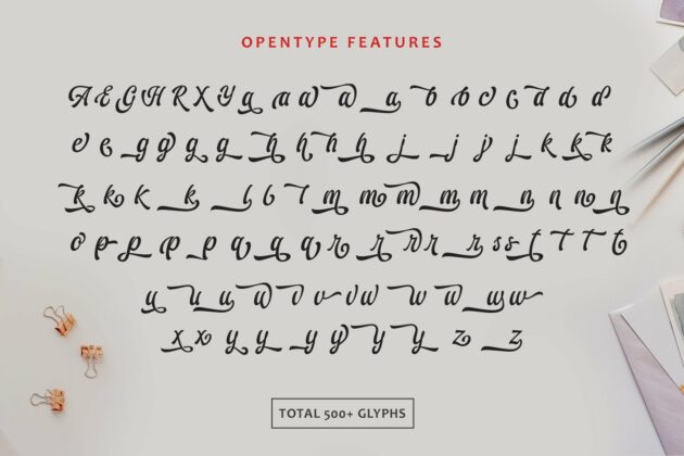 Ariestha Script Poster 11
