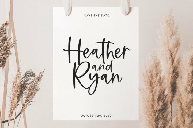 Arlington - Modern Script Font Poster 5