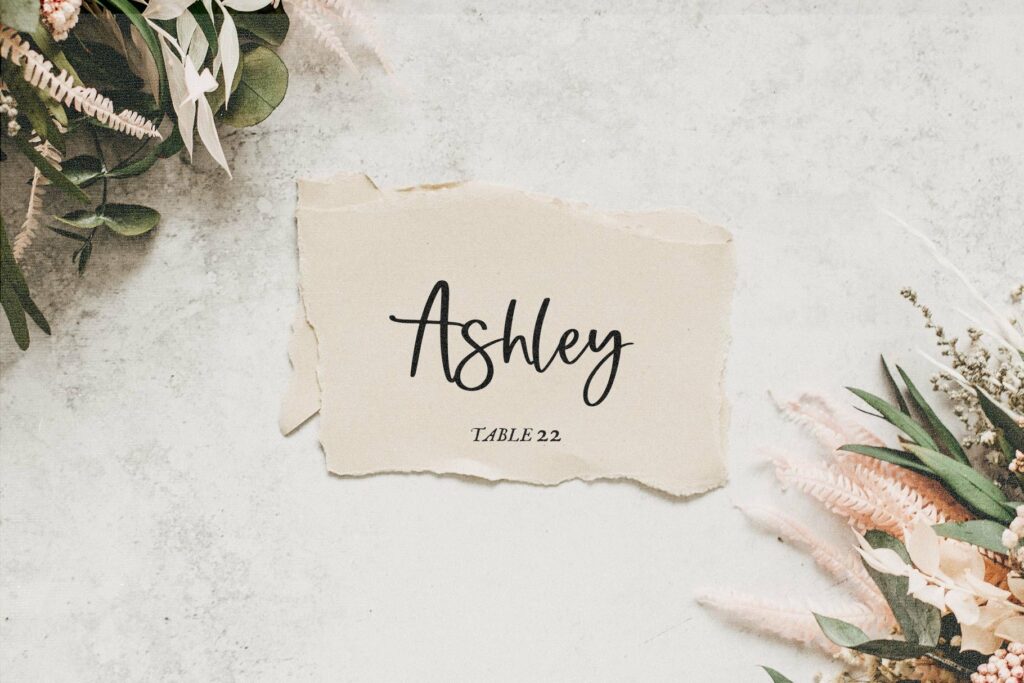 Arlington - Modern Script Font Poster 10