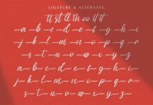 Arttemay - Handwritten Font Poster 1