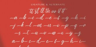 Arttemay - Handwritten Font Poster 1